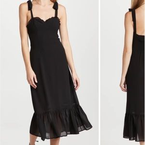 OPT Toile de Jouy Dress- RED